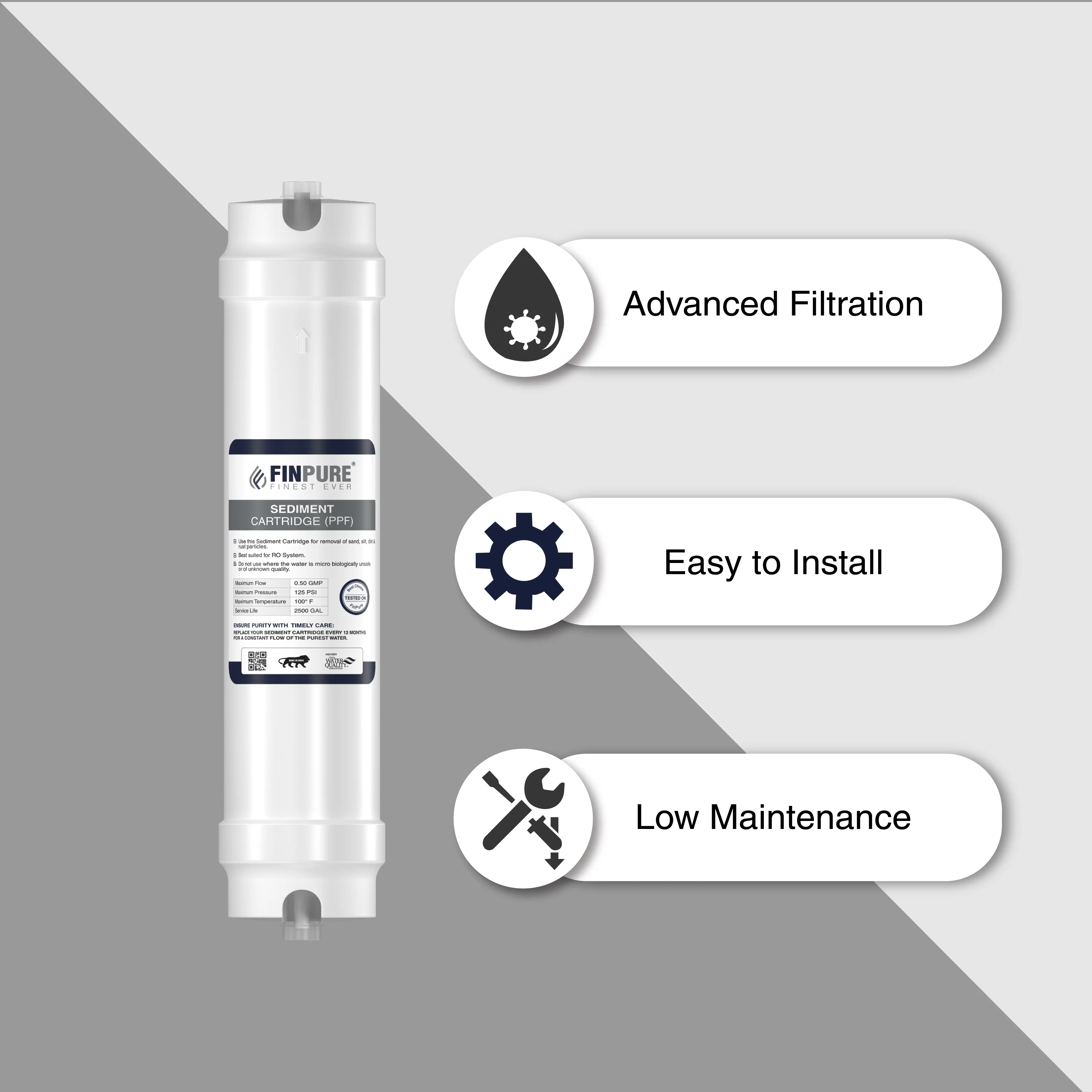 Activated Carbon Cartridge  l  Pre Carbon Cartridge l Sediment Cartridge